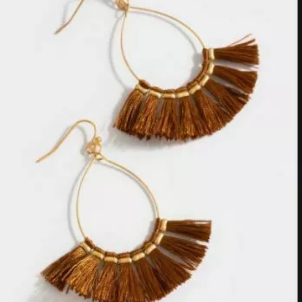 Francesca’s fringe earrings